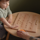 Montessori Ukrainian alphabet Tracing Board