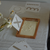 Montessori sand tray with flashcard